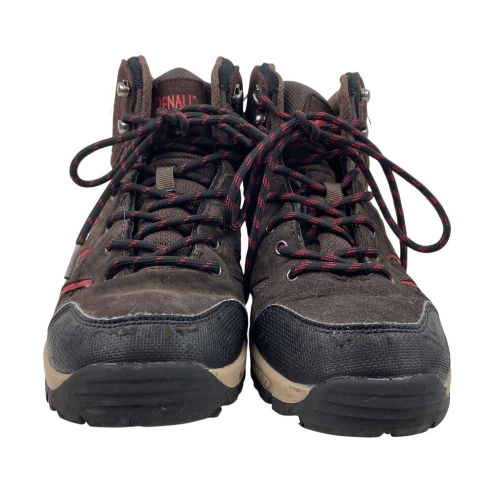 Denali Mens Waterproof Hiking Boots Brown/Black/Red Size 7 Outdoor Trail Shoes - Picture 6 of 14